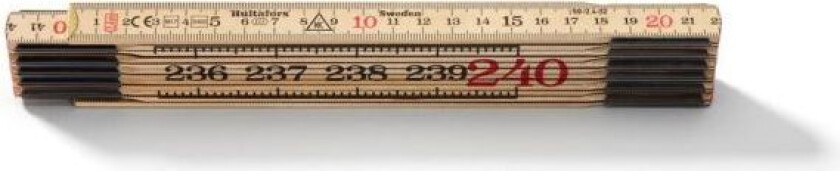 Bilde av 59-2.4-12 Meterstokk 2,4 m