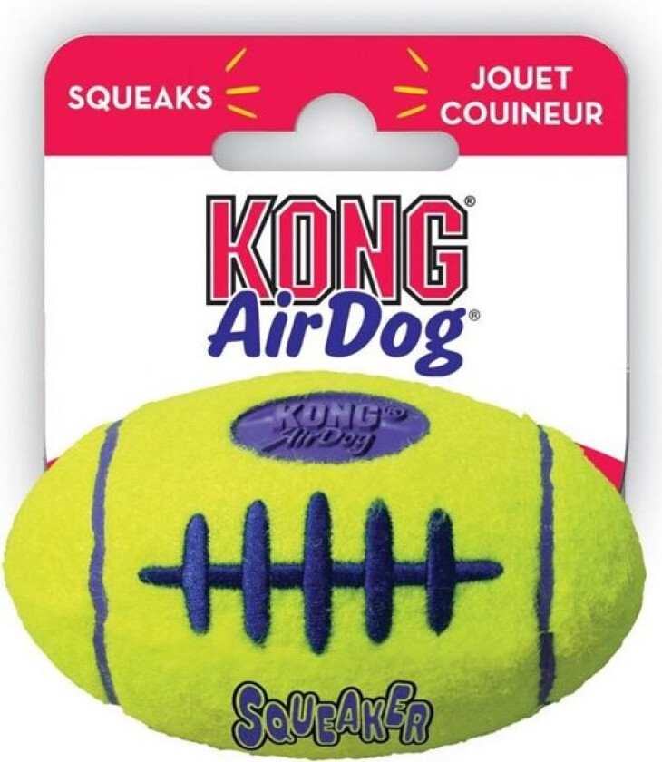 AirDog Squeaker Football Hundeleke Small - 8 x 5 cm