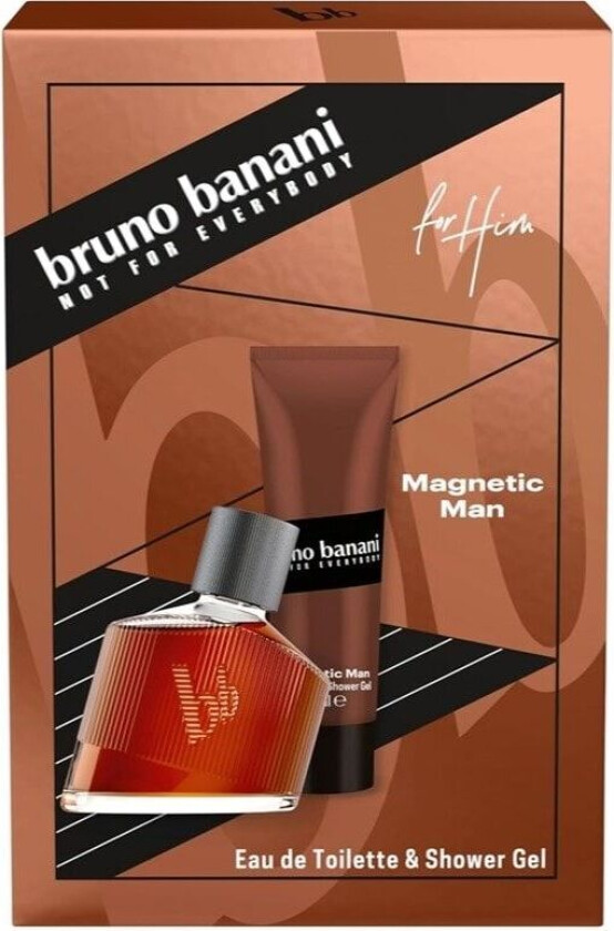 Giftset Bruno Banani Magnetic Man Edt 30ml + Shower Gel 50ml