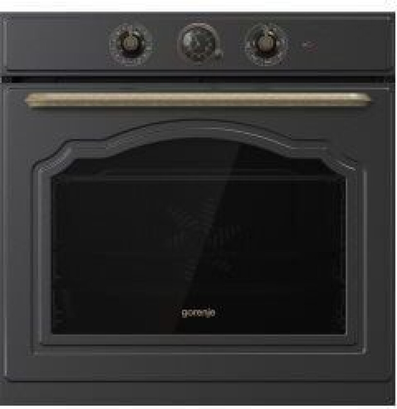 Classic BOS67371CLB - Ovn - innebygd - fordypning - bredde: 56 cm - dybde: 55 cm - høyde: 59 cm - med selvrens - Klasse A - matt svart