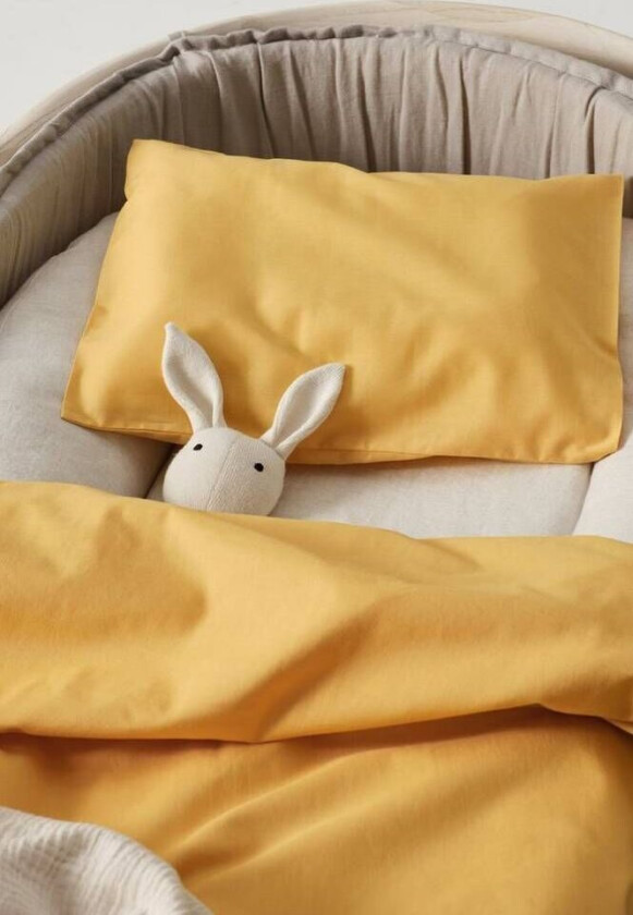 ZACK BABY sengesett vogn/vugge - økologisk Gul