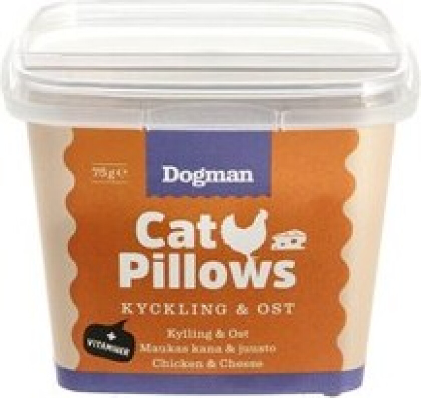 Cat Pillows Kylling/Ost 75g