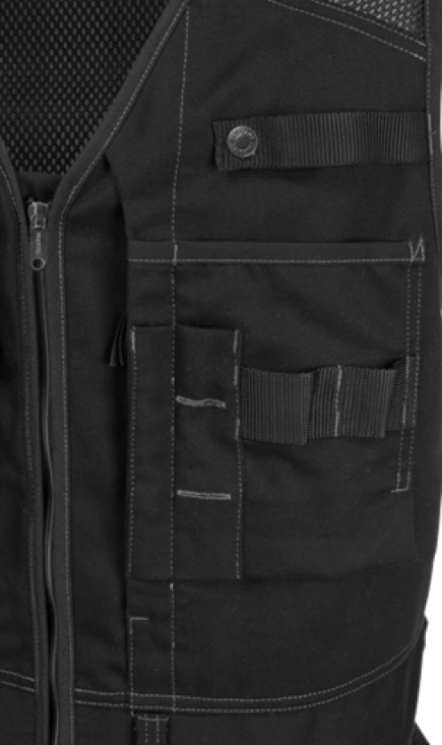 GenY håndverkervest sort xl