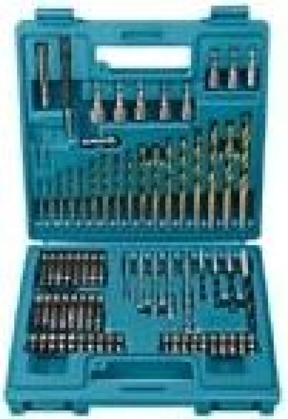 Bor Og Bitssett 75 Deler B-49373