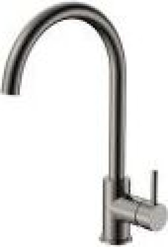 Blue Label køkkenarmatur med 275 mm høj C tud - gun metal