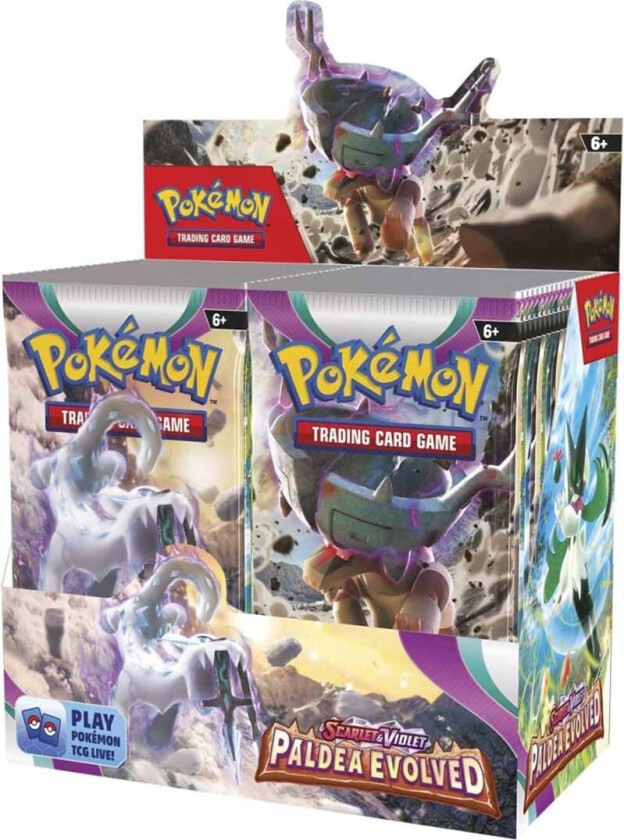 - TCG: Scarlet&Violet Paldea Evolved- Booster Box 36pcs (POK85349)