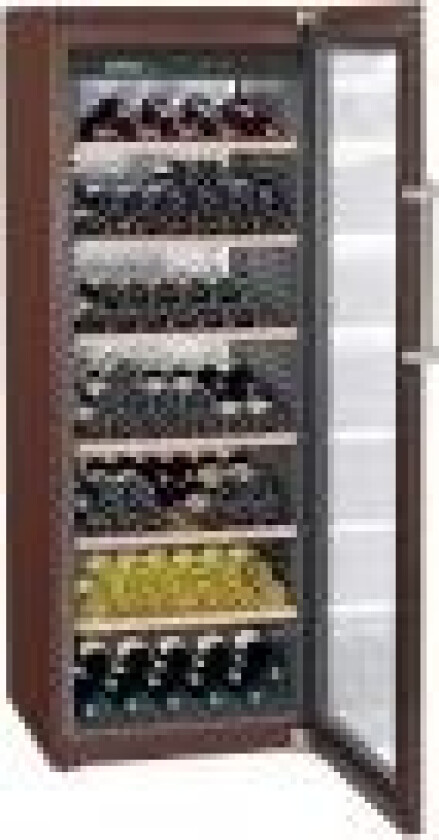 GrandCru WKt 5552 - Vinkjøler - bredde: 70 cm - dybde: 74.2 cm - høyde: 192 cm - 525 liter - Klasse G - terra