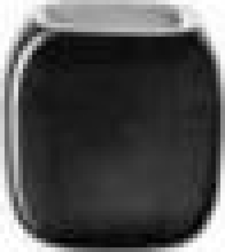 041649, Rund vase, Sort, Blank, Bord, Innendørs, 90 mm