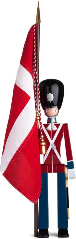 Bilde av Kay Bojesen fanebærer med flagg 50 cm
