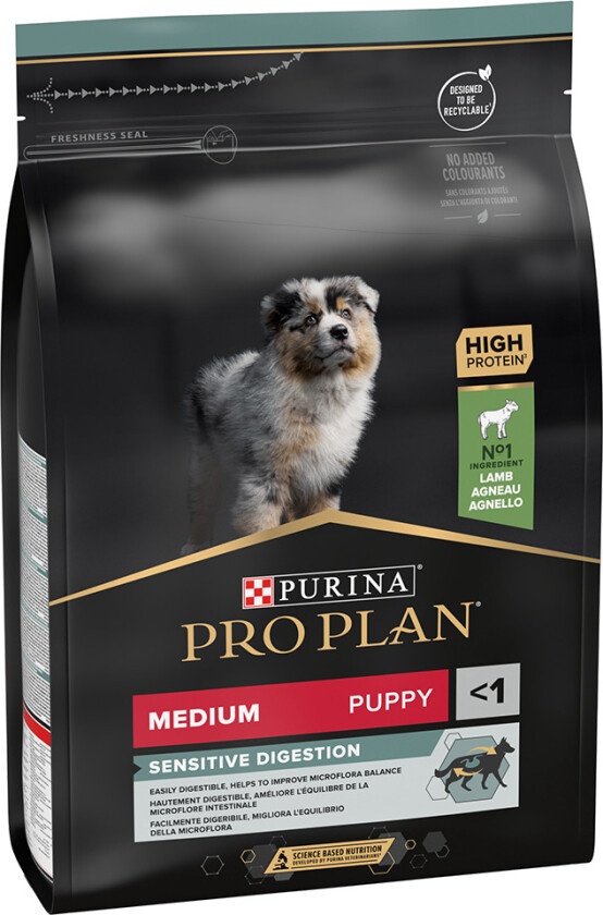 Purina Pro Plan Puppy Medium Sensitive Digestion Lamb (3 kg)
