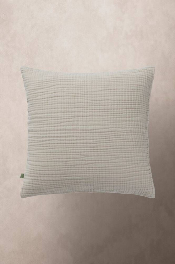 putetrekk 50x50 cm Lys grå