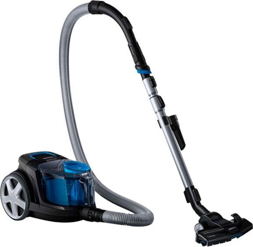 PowerPro Compact FC9331 - Støvsuger - kanister - uten pose - mørkesvart