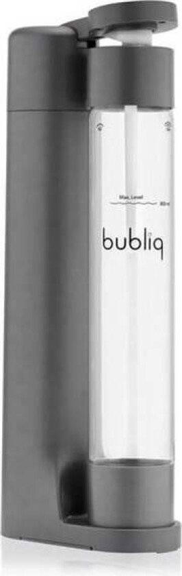 Matte grey bubliq drink carbonator