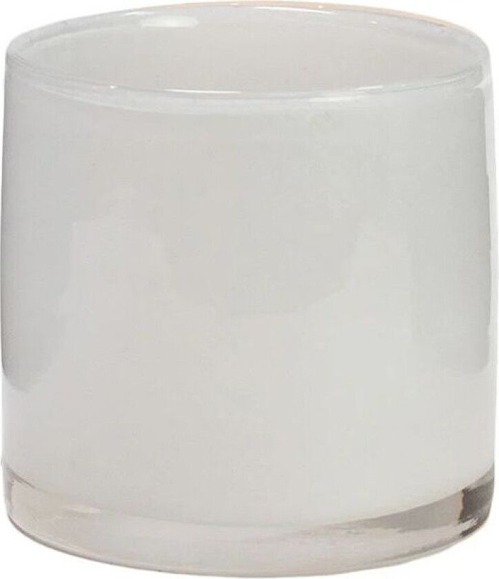 Nilla telysestake 12 cm Hvit