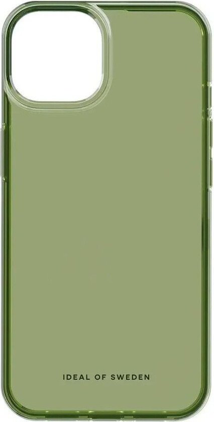 iPhone 14 / 13 Ideal Of Sweden Clear Deksel - Khaki