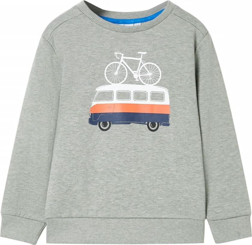 Barnegenser lyseblå melert 104