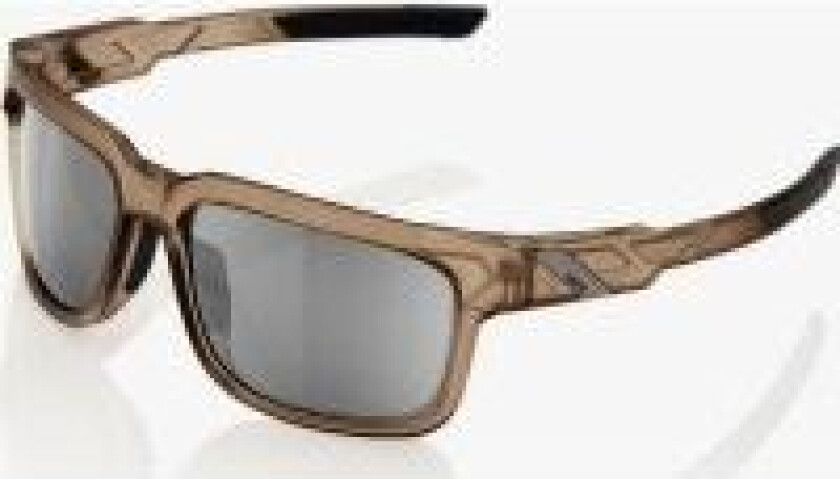 Okulary Type-S Matte Translucent Crystal Sepia HiPER Silver Mirror Lens