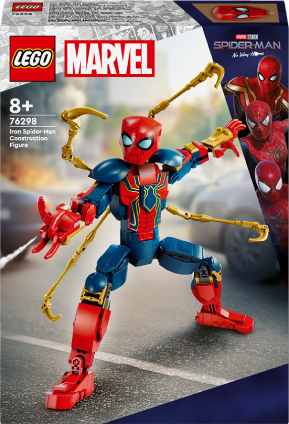 Lego Super Heroes 76298 Byggefigur av Iron Spider-Man