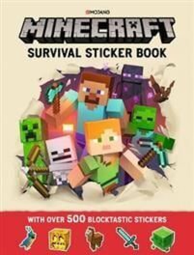 Minecraft Survival Sticker Book av Mojang AB