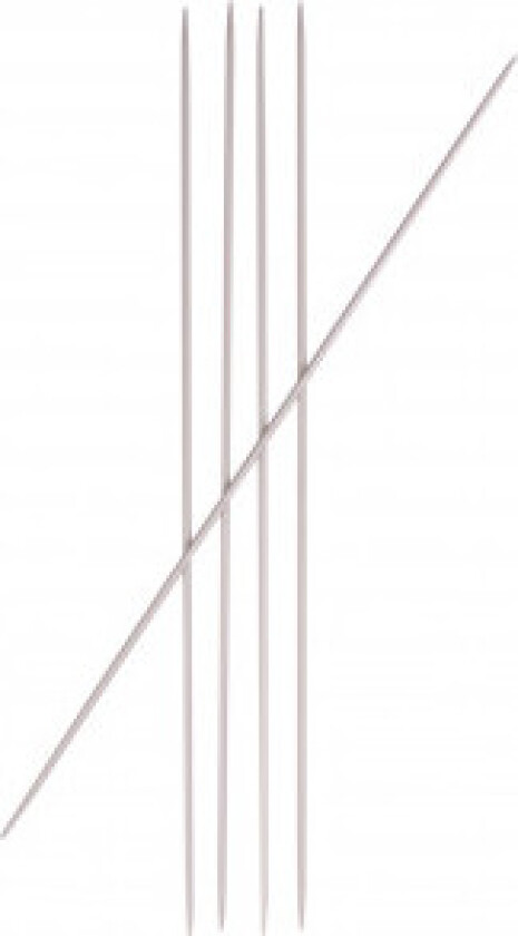 Drops Basic Strømpepinner Aluminium 20cm 2.00mm / 7.9in US 0