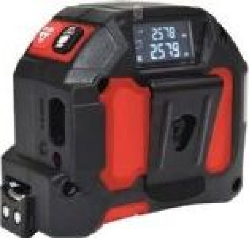 Laser Avstandsmåler DL-40M5 LASER AVSTANDSMÅLER MED 5M RULLET REGEL