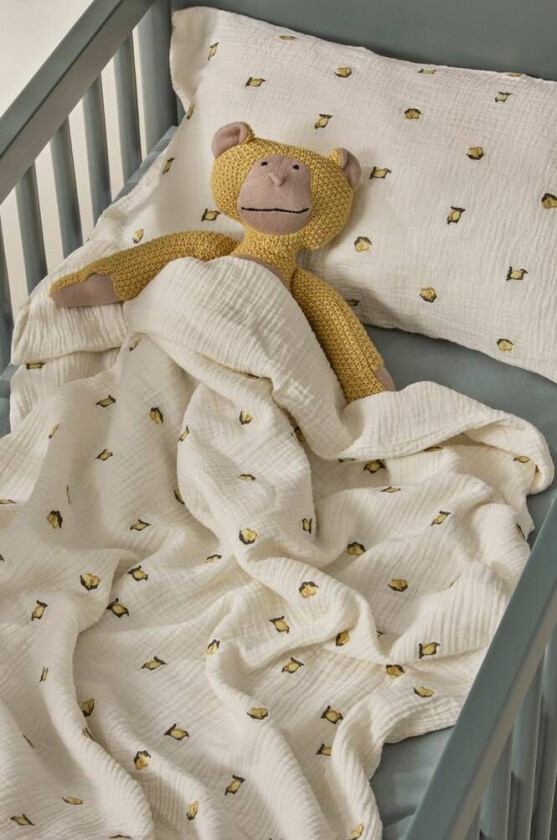 MINI sengesett sprinkelseng - økologisk Naturhvit