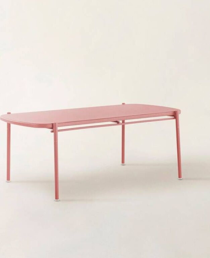 VIVEIRO bord 105x201 cm Mørk pudderrosa