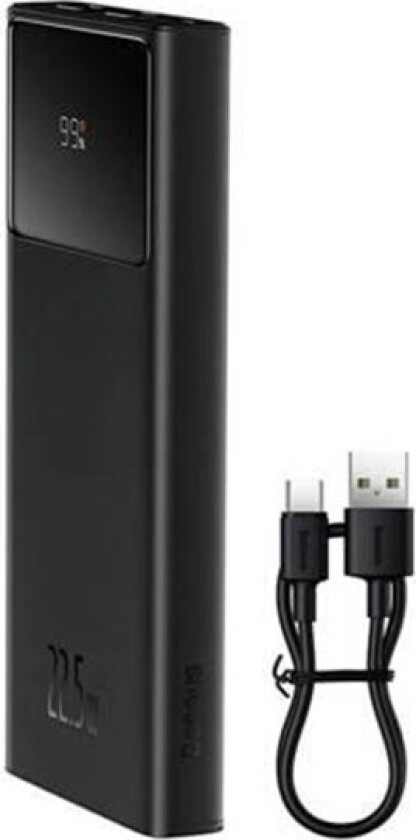 Powerbank Star-Lord 10000mAh 22.5W (black) Nødlader - Svart - 10000 mAh