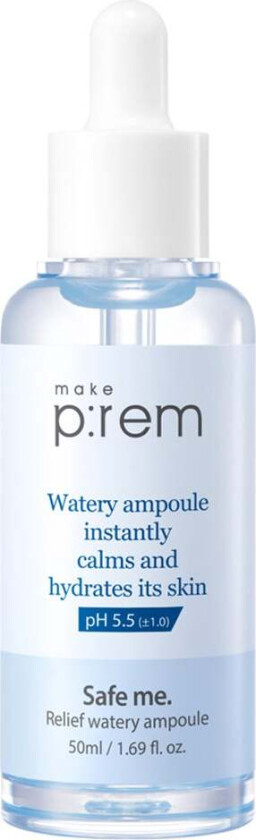 Make P:rem Safe Me. Relief Watery Ampoule 50ml