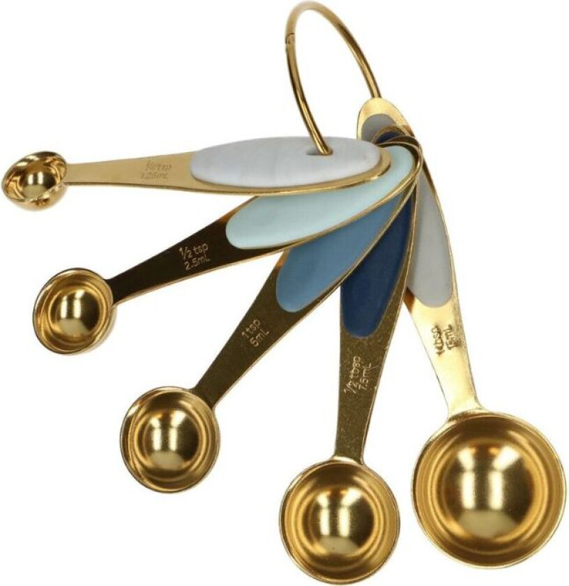 måleskje -Gull- sett/5