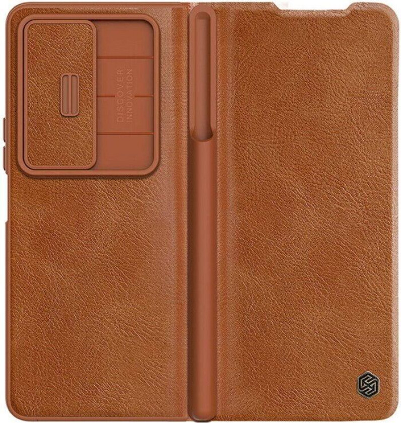 Qin Pro deksel Samsung Galaxy Z Fold 5 - Brun