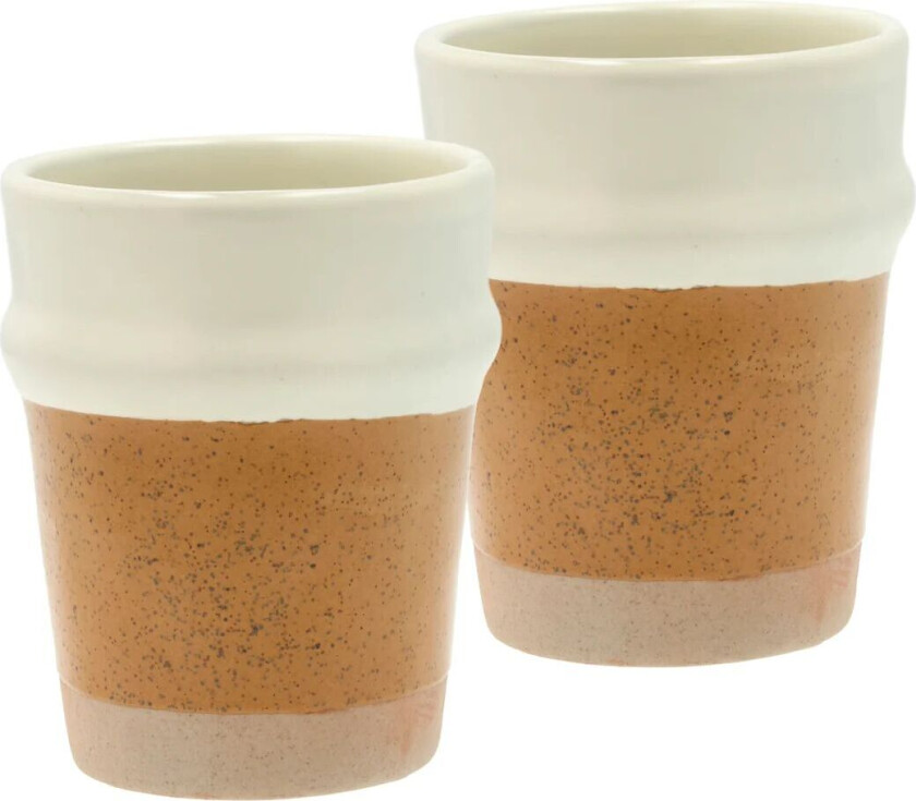 Evig kopp 35 cl 2-pakning Amber-creme