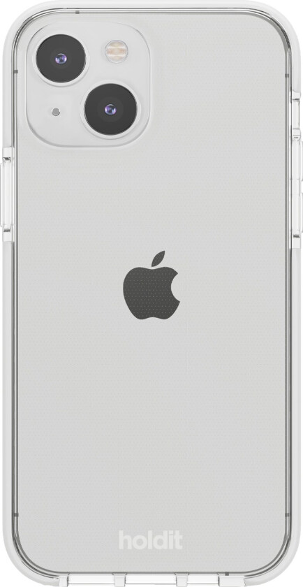 Holdit iPhone 15 Seethru Deksel - White