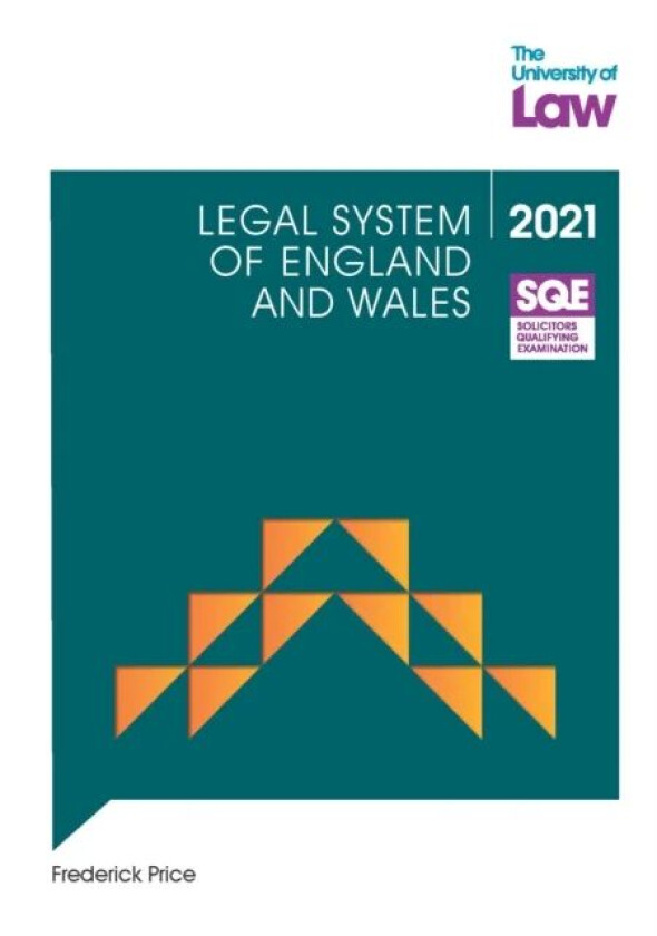 SQE - Legal System of England and Wales av Frederick Price
