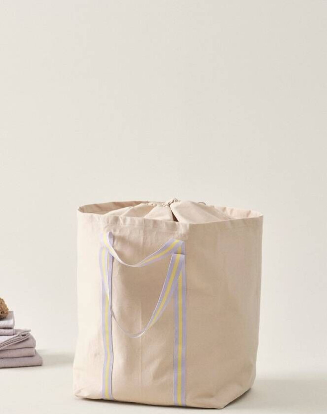 LEEMAN skittentøyskurv BEIGE