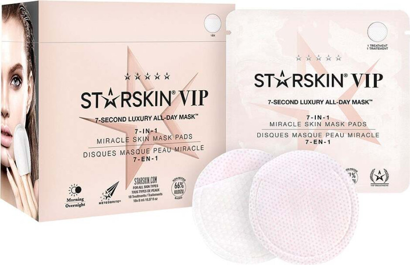 Starskin VIP 7 Second Luxury All Day Mask 18Pack