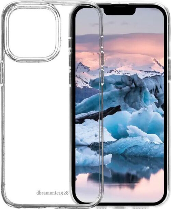 Dbramante1928 Greenland 100 % Resirkulert Plast Iphone 14 Pro Max Gjennomsiktig