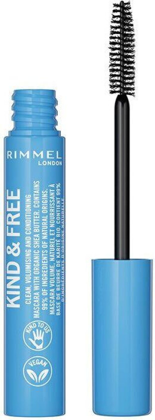 Kind & Free Cosmetics Volume Mascara Black 001