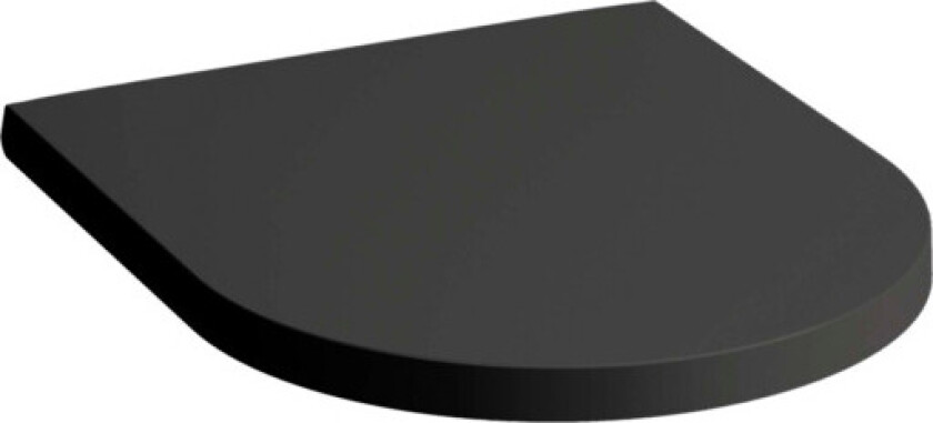 Kartell Laufen toalettsete, soft close, avtagbar, sort
