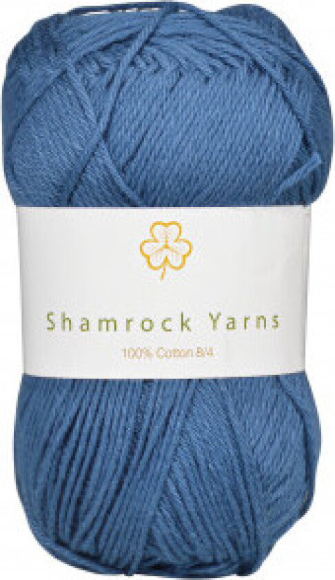 100% Bomull 8/4 Garn 09 Marineblå