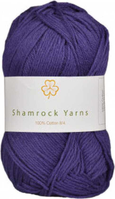 100% Bomull 8/4 Garn 23 Mørk Lilla