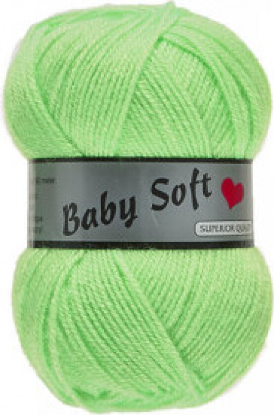 Lammy Baby Soft Garn 070 Neongrønn