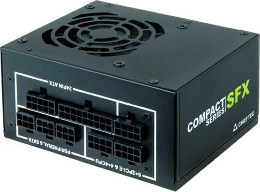 Compact Series Strømforsyning (PSU) - 450 Watt - 80 mm - 80 Plus Gold sertifisert