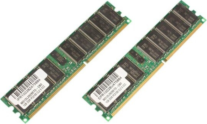 Memory - DDR2 - 2 GB: 2 x 1 GB - DIMM 240-pin - registered