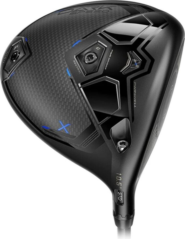 Darkspeed X Driver Høyre 9° Stiff Ust Lin-Q M40x Blue 6 F4