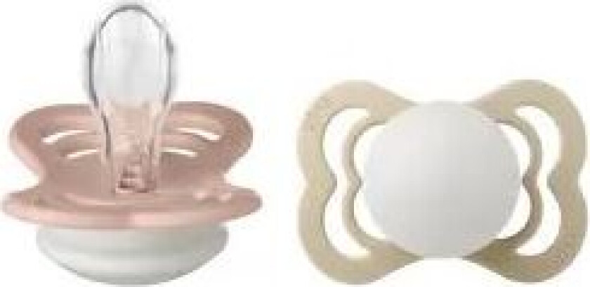 Supreme Latex Sutter Glow 2-pak Symmetrisk Blush/Vanilla str. Str. 1