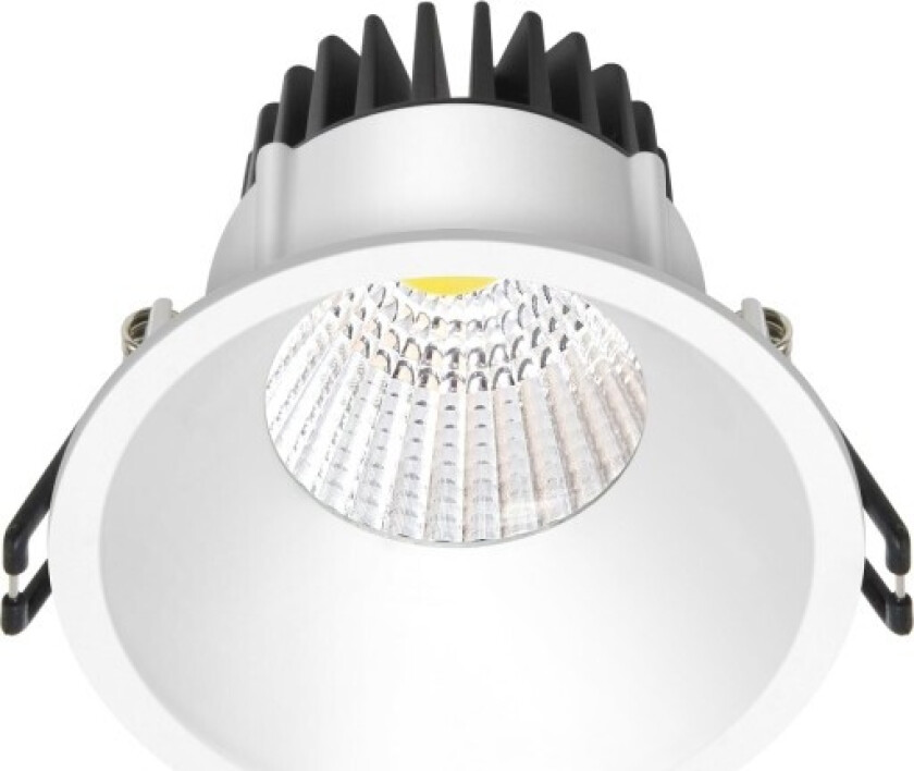 Velia downlight 10,9W/2700K LED, rund, matt hvit