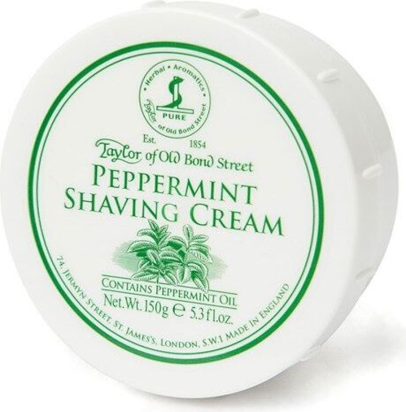 Peppermint Shaving Cream Bowl 150 g