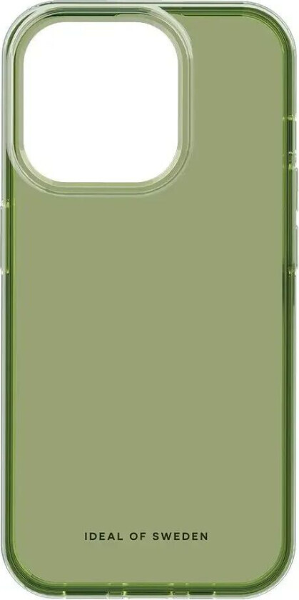 iPhone 15 Pro iDeal Of Sweden Clear Deksel - Khaki
