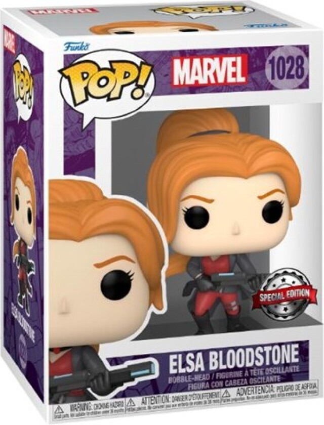 - POP Vinyl Excl Marvel Elsa Bloodstone - Figur